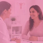 Woman discussing her health concerns with a primary care doctor during an annual wellness exam in McKinney, TX