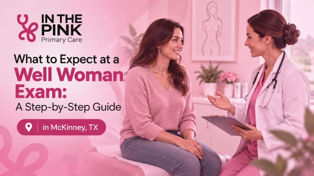 What to expect at a well woman exam in McKinney TX