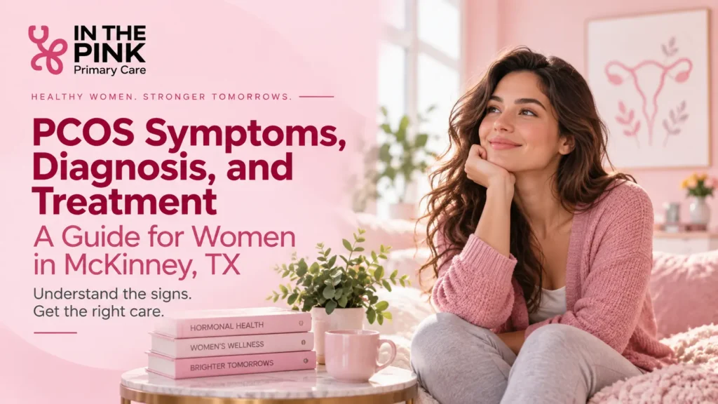 PCOS symptoms in women, diagnosis, and treatment in McKinney TX